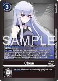 Close - Limited Card Pack -Billion Bullet- - Promo - P-169 P