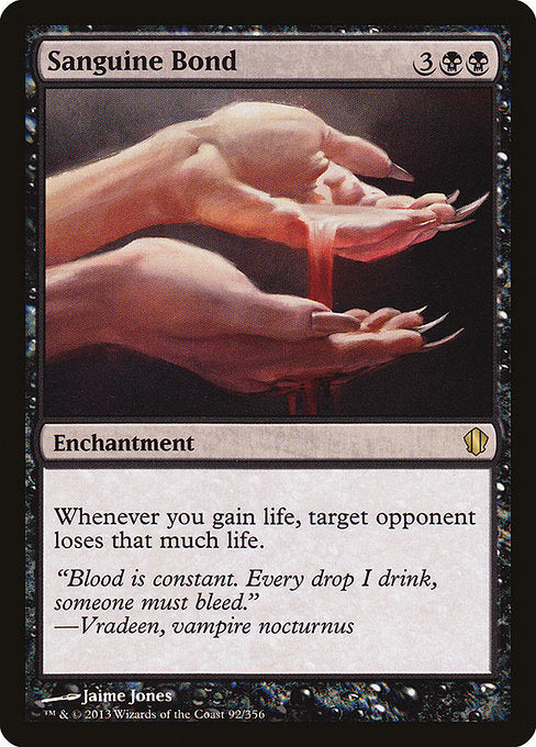 Sanguine Bond - Commander 2013 - R - 92