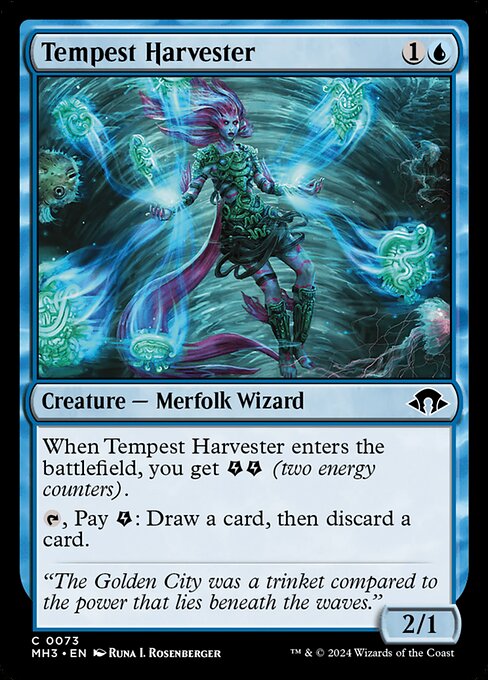 Tempest Harvester - Modern Horizons 3 - C - 73