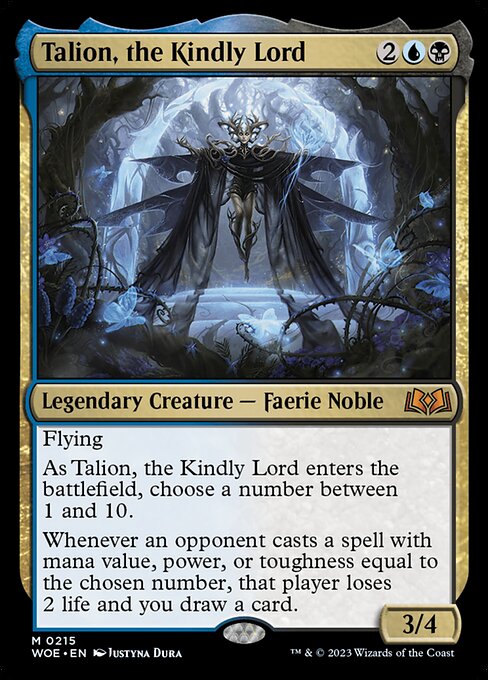 Talion, the Kindly Lord - Promo Pack: Wilds of Eldraine - M - 215