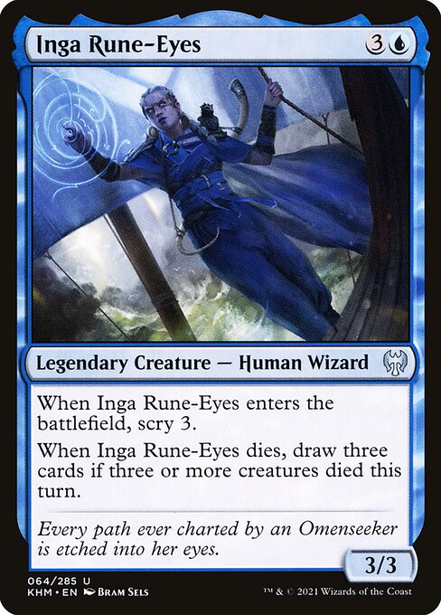 Inga Rune-Eyes - Kaldheim - U - 64