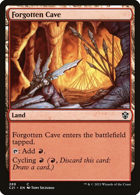 Forgotten Cave - Commander 2021 - C - 289
