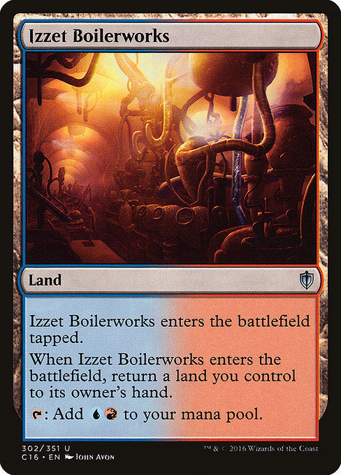 Izzet Boilerworks - Commander 2016 - U - 302