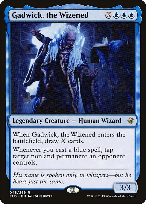 Gadwick, the Wizened - Throne of Eldraine - R - 48