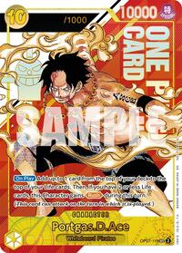 Portgas.D.Ace (Serial Numbered) - One Piece Promotion Cards - SEC - OP07-119