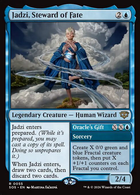 Jadzi, Steward of Fate (Extended Art) - Secrets of Strixhaven - R - 318