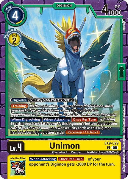 Unimon - Versus Monsters - Common - EX9-029 C