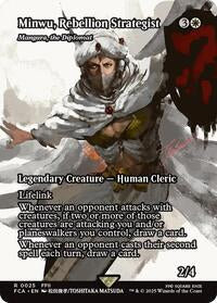 Minwu, Rebellion Strategist - Mangara, the Diplomat (Showcase) - FINAL FANTASY: Through the Ages - R - 25