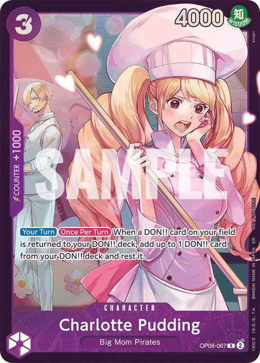 Charlotte Pudding (Store Treasure Cup 2025) - One Piece Promotion Cards - R - OP08-067