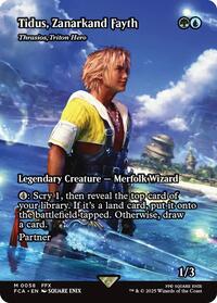 Tidus, Zanarkand Fayth - Thrasios, Triton Hero (Showcase) - FINAL FANTASY: Through the Ages - M - 58