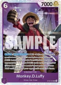 Monkey.D.Luffy (ST26-005) - Starter Deck 26: PURPLE/BLACK Monkey.D.Luffy - SR - ST26-005