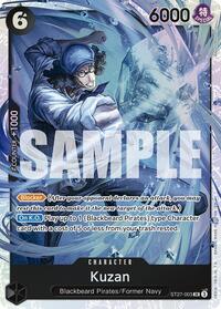 Kuzan - Starter Deck 27: BLACK Marshall.D.Teach - SR - ST27-003