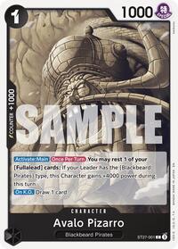 Avalo Pizarro - Starter Deck 27: BLACK Marshall.D.Teach - C - ST27-001