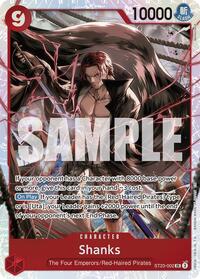 Shanks (002) - Starter Deck 23: RED Shanks - SR - ST23-002