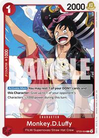 Monkey.D.Luffy - Starter Deck 23: RED Shanks - C - ST23-004