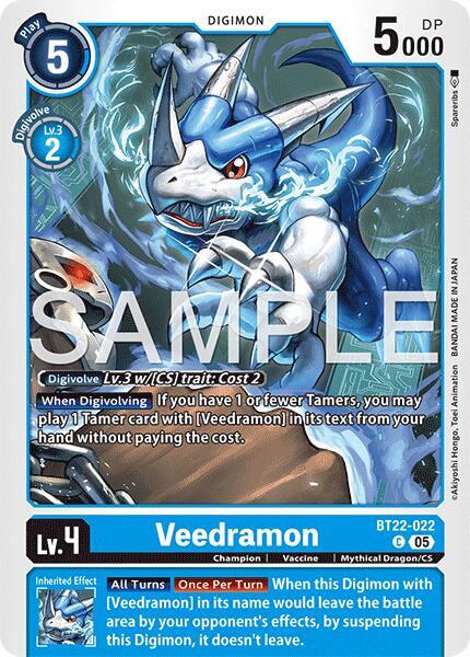 Veedramon - Cyber Eden - Common - BT22-022 C