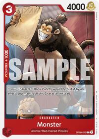 Monster (Reprint) - Starter Deck 23: RED Shanks - C - OP09-012