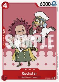 Rockstar (Reprint) - Starter Deck 23: RED Shanks - C - OP09-016
