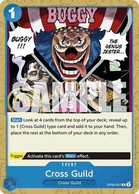 Cross Guild (Reprint) - Starter Deck 25: BLUE Buggy - R - OP09-057