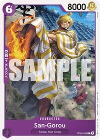 San-Gorou (Reprint) - Starter Deck 26: PURPLE/BLACK Monkey.D.Luffy - C - OP05-065