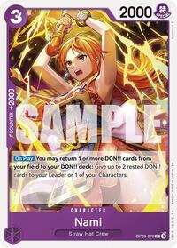 Nami (Reprint) - Starter Deck 26: PURPLE/BLACK Monkey.D.Luffy - UC - OP09-070