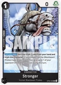Stronger (Reprint) - Starter Deck 27: BLACK Marshall.D.Teach - UC - OP09-089