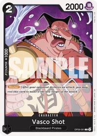 Vasco Shot (Reprint) - Starter Deck 27: BLACK Marshall.D.Teach - C - OP09-091