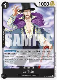 Laffitte (Reprint) - Starter Deck 27: BLACK Marshall.D.Teach - R - OP09-095