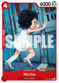 Mocha - A Fist of Divine Speed Release Event Cards - C - OP11-015