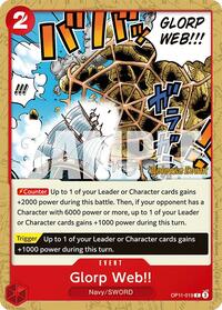 Glorp Web!! - A Fist of Divine Speed Release Event Cards - C - OP11-019