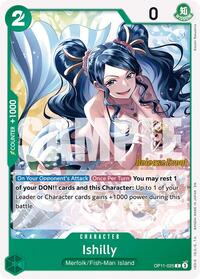 Ishilly - A Fist of Divine Speed Release Event Cards - C - OP11-025