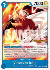 Vinsmoke Ichiji - A Fist of Divine Speed Release Event Cards - C - OP11-043