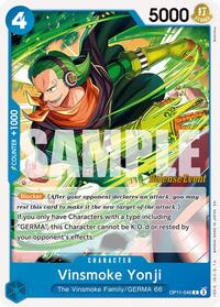 Vinsmoke Yonji - A Fist of Divine Speed Release Event Cards - C - OP11-046