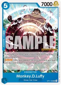 Monkey.D.Luffy (058) - A Fist of Divine Speed Release Event Cards - UC - OP11-058