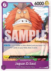 Jaguar.D.Saul - A Fist of Divine Speed Release Event Cards - C - OP11-075