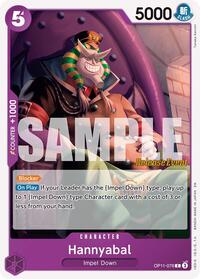 Hannyabal - A Fist of Divine Speed Release Event Cards - C - OP11-076