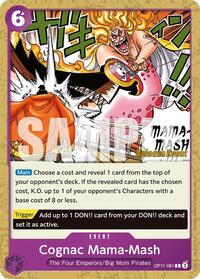 Cognac Mama-Mash - A Fist of Divine Speed Release Event Cards - C - OP11-081