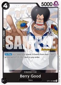 Berry Good - A Fist of Divine Speed Release Event Cards - UC - OP11-091
