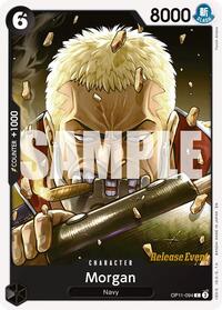Morgan - A Fist of Divine Speed Release Event Cards - C - OP11-094