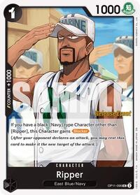 Ripper - A Fist of Divine Speed Release Event Cards - UC - OP11-096