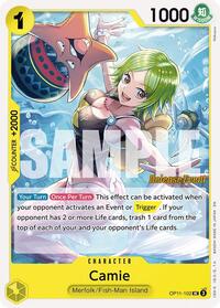Camie - A Fist of Divine Speed Release Event Cards - UC - OP11-102