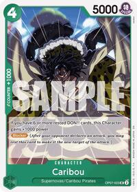 Caribou (Reprint) - Starter Deck 24: GREEN Jewelry Bonney - UC - OP07-023