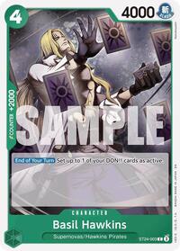 Basil Hawkins - Starter Deck 24: GREEN Jewelry Bonney - C - ST24-003