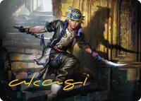 Locke Cole Art Card (Gold-Stamped Signature) - Art Series: FINAL FANTASY - S - 15