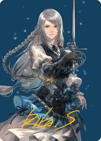 Jill, Shiva's Dominant Art Card (Gold-Stamped Signature) - Art Series: FINAL FANTASY - S - 43