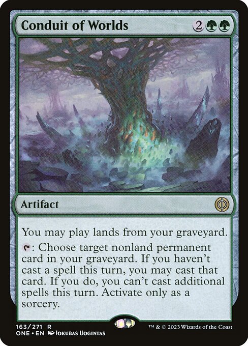 Conduit of Worlds - Promo Pack: Phyrexia: All Will Be One - R - 163