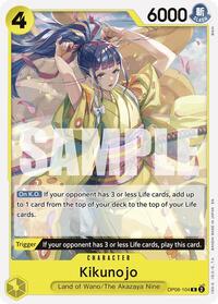Kikunojo (Reprint) - Starter Deck 28: GREEN/YELLOW Yamato - R - OP06-104