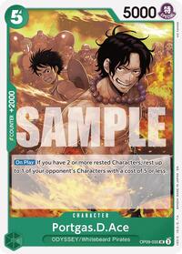 Portgas.D.Ace (Reprint) - Starter Deck 28: GREEN/YELLOW Yamato - UC - OP09-035