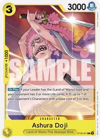 Ashura Doji - Starter Deck 28: GREEN/YELLOW Yamato - C - ST28-001