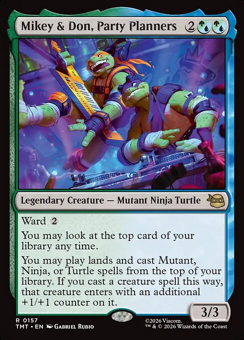 Mikey & Don, Party Planners - Teenage Mutant Ninja Turtles - R - 157